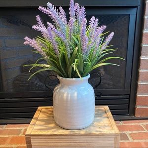 Cute faux  Lavender/ grass house plant